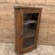 Vitrine murale en teck birman