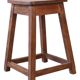 Old Burmese teak workshop stool