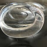 grande coupe oiseau en cristal