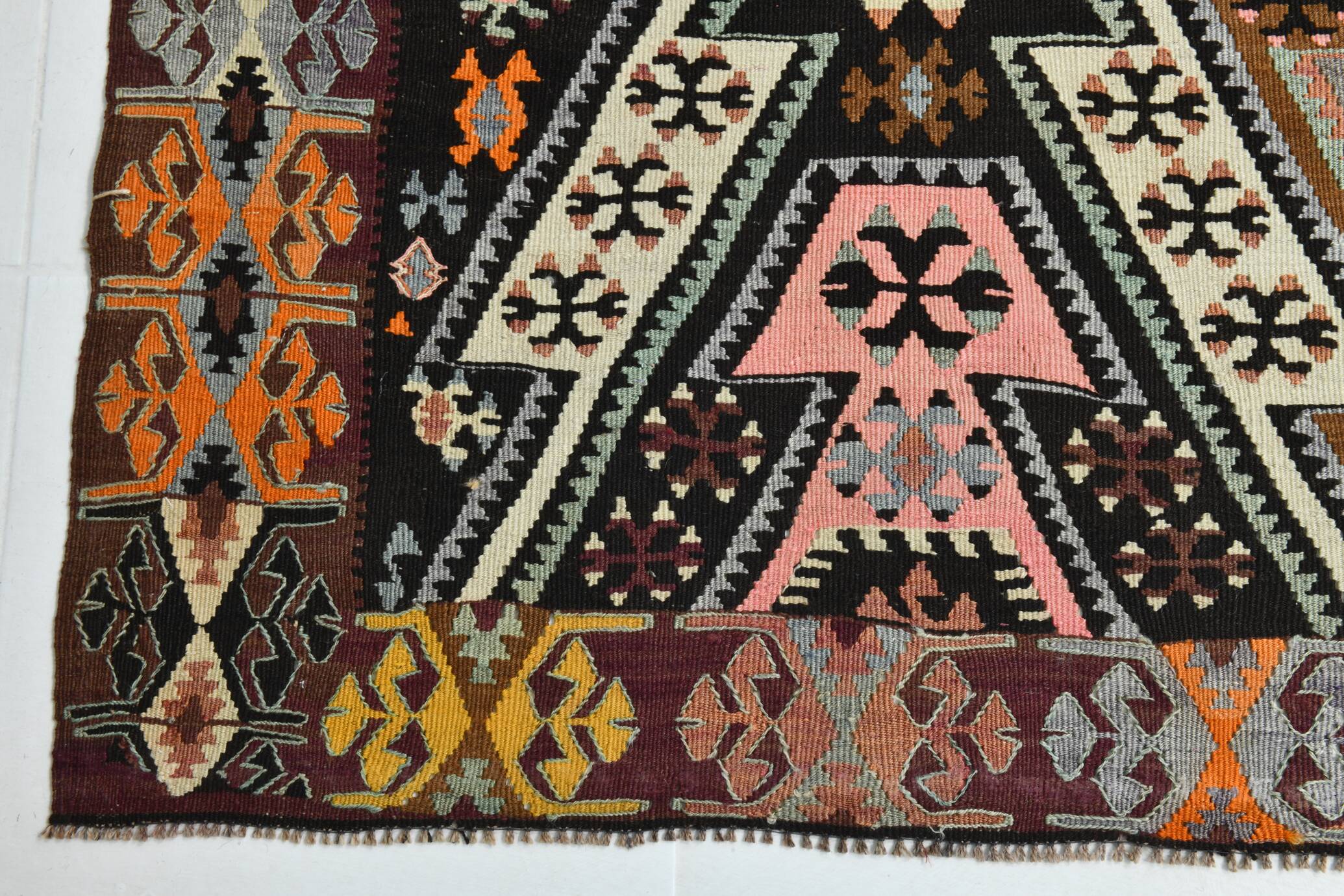 Turkish Kilim Rug, 168x274Cm