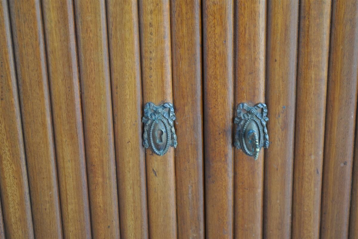 Hairdresser to scraper bronze Louis XVI style 1900