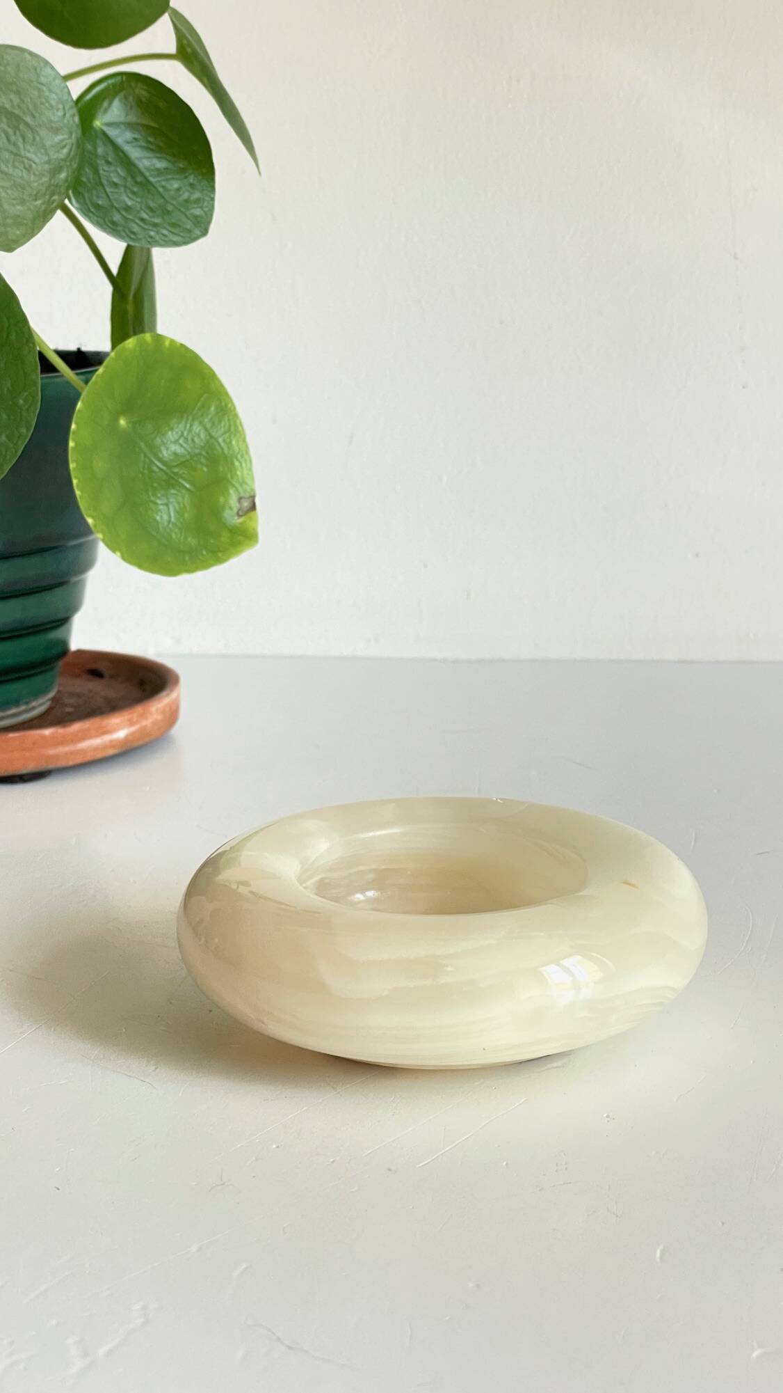 VINTAGE MARBLE ASHTRAY