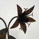 Magnificent floral and foliage lamp, Art Deco style, 1980s