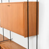 Shelf System Model Omnia in Ash by Ernst Dieter Hilker 1960s