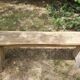 Old country bench