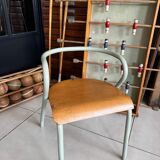 Hitier school chair in metal and wood