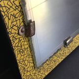 Formica coat rack with mirror, 50s-60s