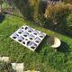 9 ceramic earthenware elements, space age architecture