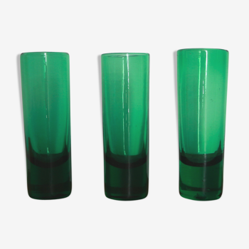 Trio of soliflores glasses