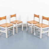 Set of 4 chairs Ilmari Tapiovaara Hongisto by Laukaan Puu 1960