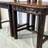Paire de chaises bretonnes fin 19e siècle