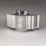 1960s Table Lighter by Sarome In Aluminium.