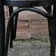 4 chaises bistrot style Thonet en bois courbé noirci