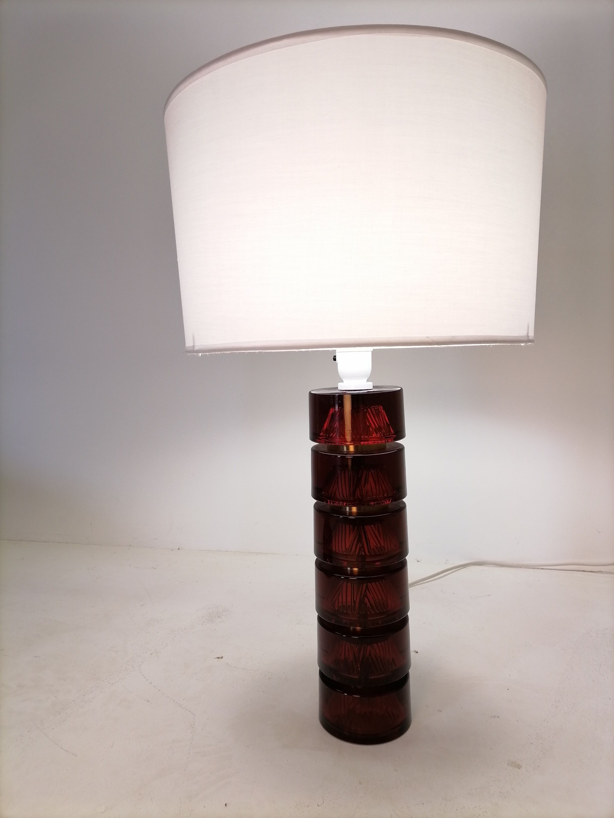 Swedish lamp Carl Fagerlund Orrefors 1960