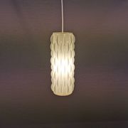 Lampe suspendue modèle Contour, conçue par Lars Schiøler et réalisée par Høyrup Lighting dans les années 1970.