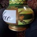Pot à tabac en porcelaine de Paris