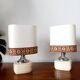 Pair of vintage 1970s lamps
