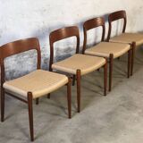 Dining chairs Moller Model 75