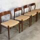 Dining chairs Moller Model 75