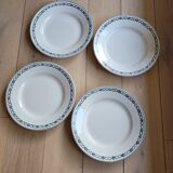 Lot n°1 of 4 flat plates BRE PMPS from Longwy