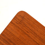 Scandinavian vintage coffee table with metal frame
