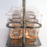 Service of 8 shot glasses