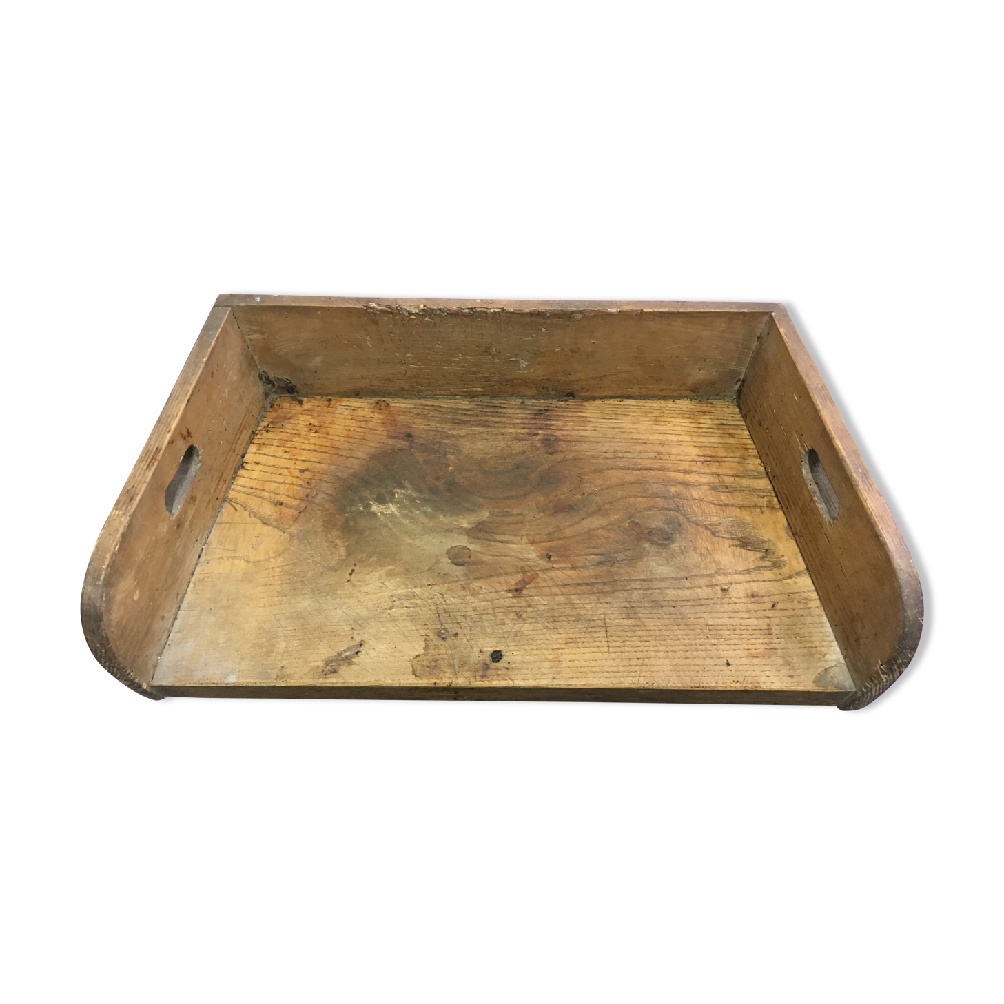 Butcher's log tray old grocery store