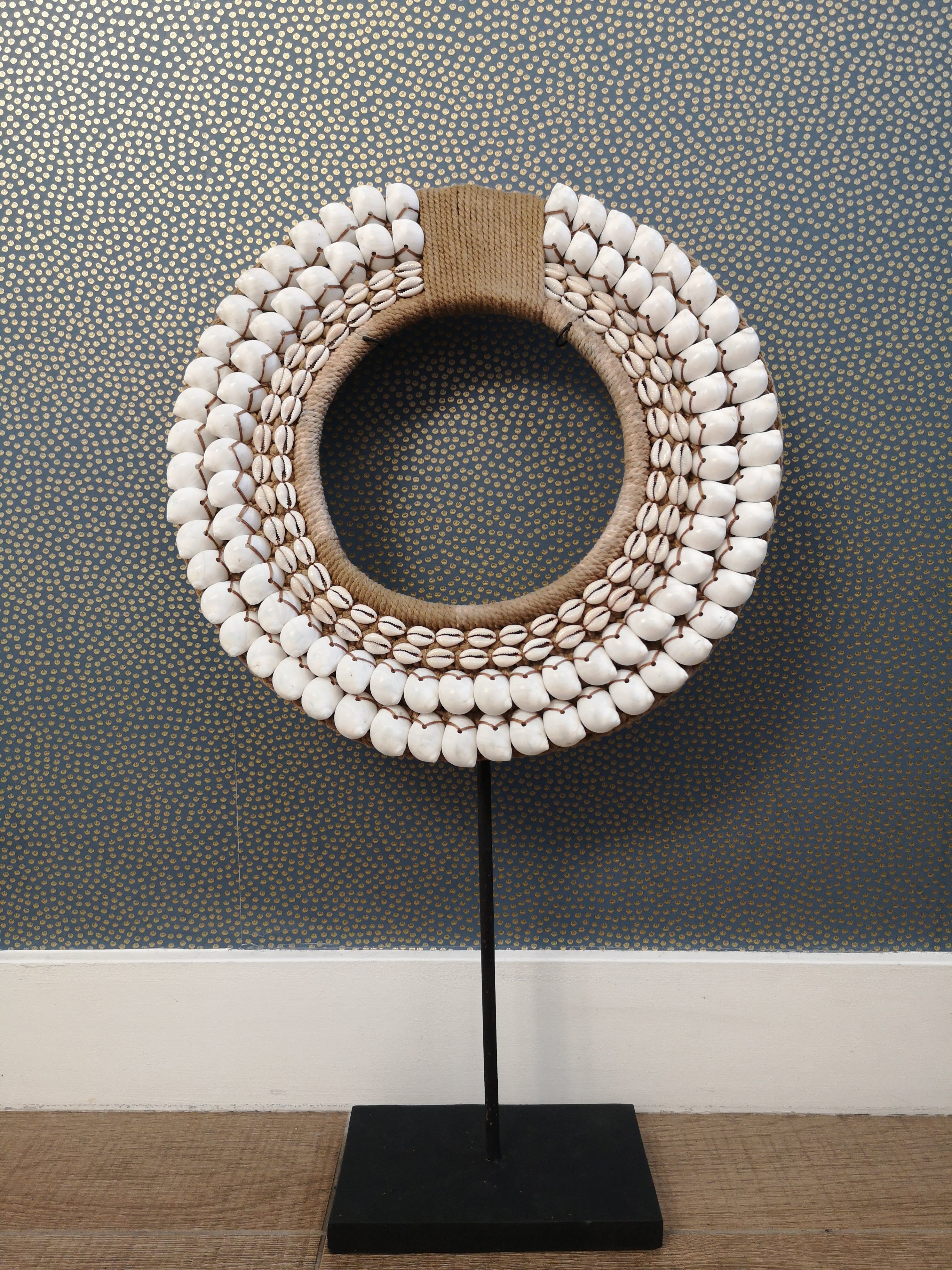 Papou necklace braided in shell