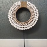 Papou necklace braided in shell