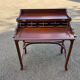Bureau d’officier acajou style campagne anglais desk