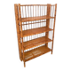70's foldable bamboo shelf