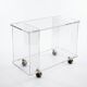 Iconic dessert in transparent Lucite – Attributed to David Lange