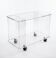 Iconic dessert in transparent Lucite – Attributed to David Lange