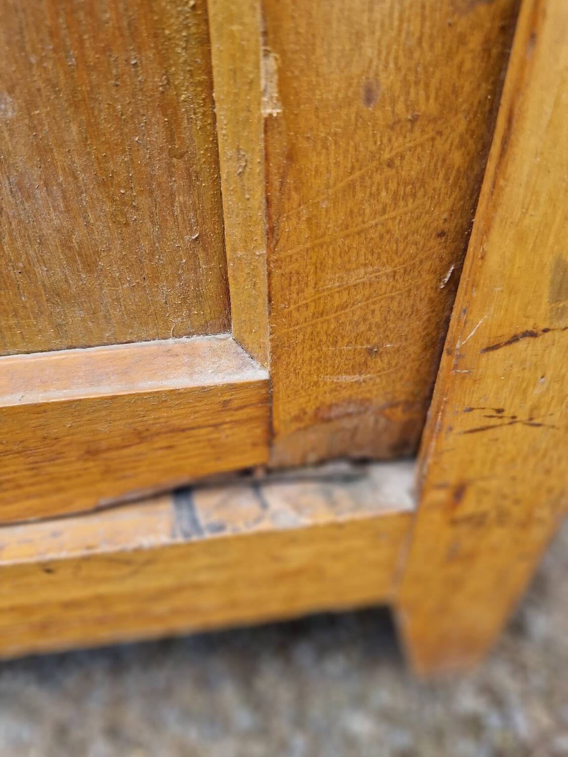 Parisian style school cupboard 1970