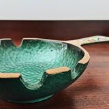 Mosaic and Brass Ashtray from the 1960s