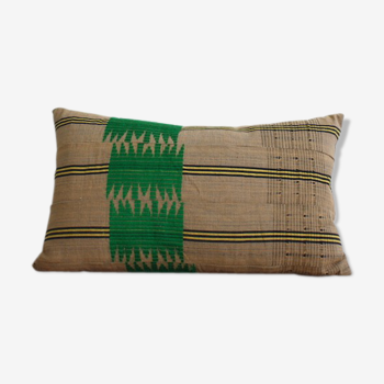 African ethnic cushion aso oke