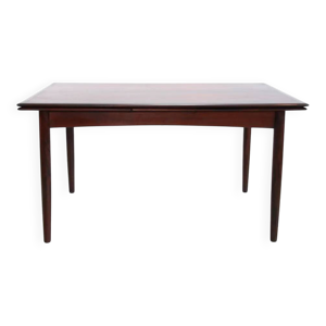 Table de salle à manger extensible en palissandre, design danois, années 1960