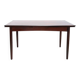 Rosewood Danish design extendable dining table, 1960's
