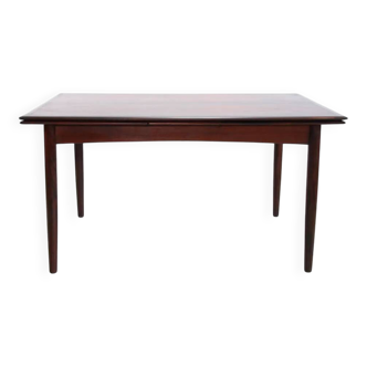 Rosewood Danish design extendable dining table, 1960's