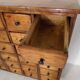 Vintage apothecary cabinet with 36 drawers 1930's
