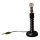 Wooden bedside lamp foot