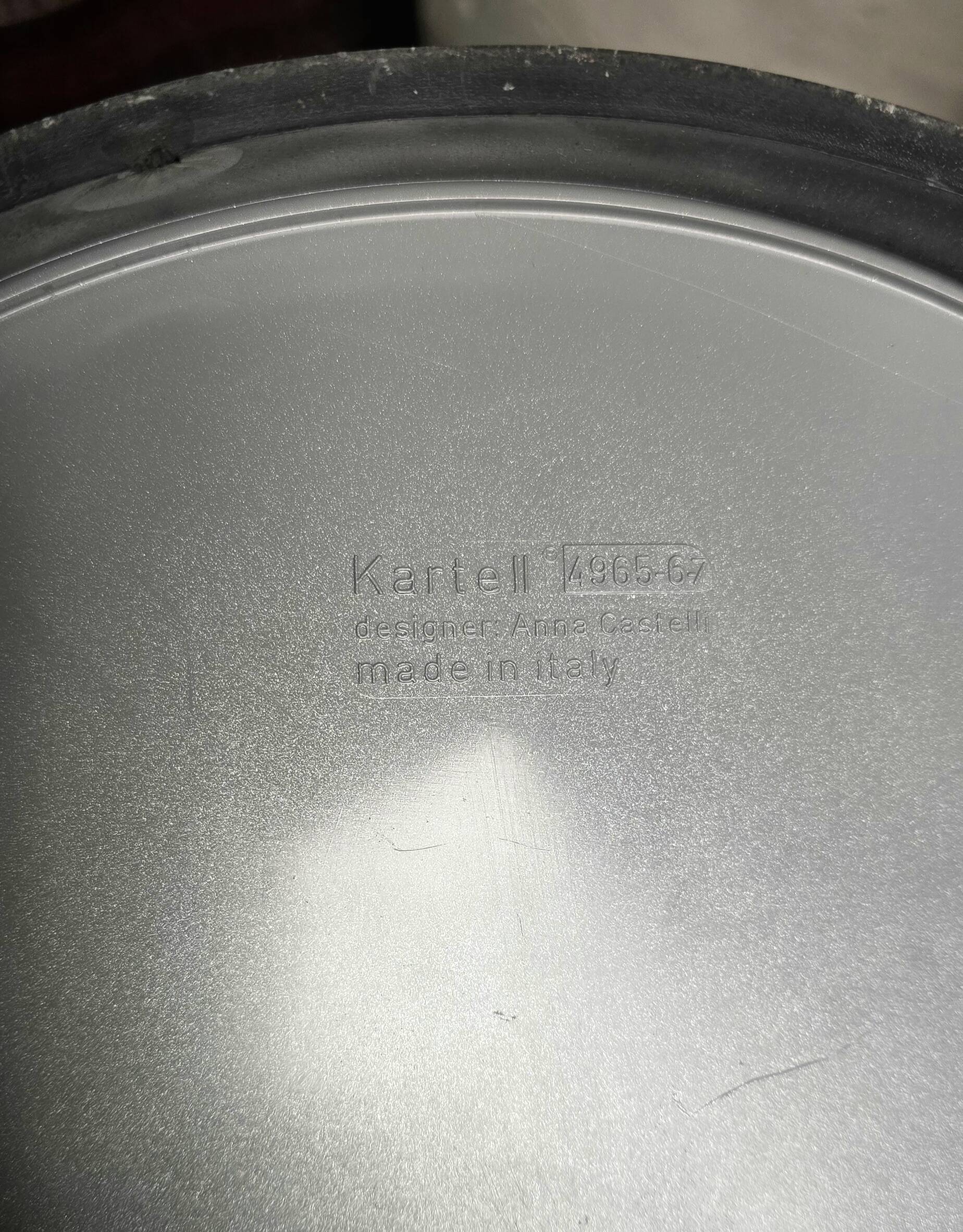 Set of 2 Componibili storage units Kartell – Anna Castelli Ferrieri