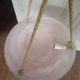 Art Deco glass paste chandelier