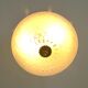 Vintage Art Deco Style Flush Mount Ceiling Light – Cut Glass & Brass.