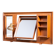 Vintage Free-Standing Teak Mirror with Lamp, 1960s