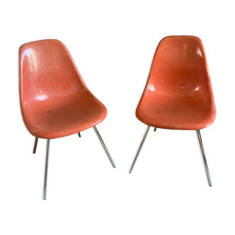 Paire de chaises DSX de Ray et Charles Eames pour Herman Miller