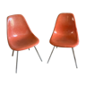 Paire de chaises DSX de Ray et Charles Eames pour Herman Miller