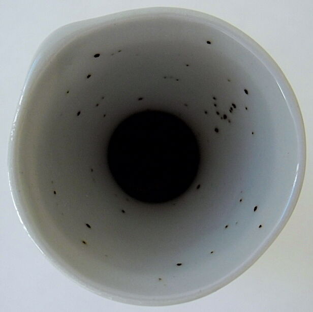 Far Eastern porcelain sake service consisting of a carafon and six cups