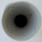 Far Eastern porcelain sake service consisting of a carafon and six cups