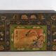 Antique opera chest with illustrations of magpies (China, circa 1900) #25